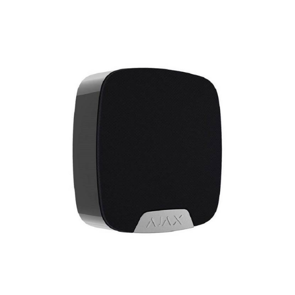 Home Siren Black Wireless Indoor Siren AJAX
