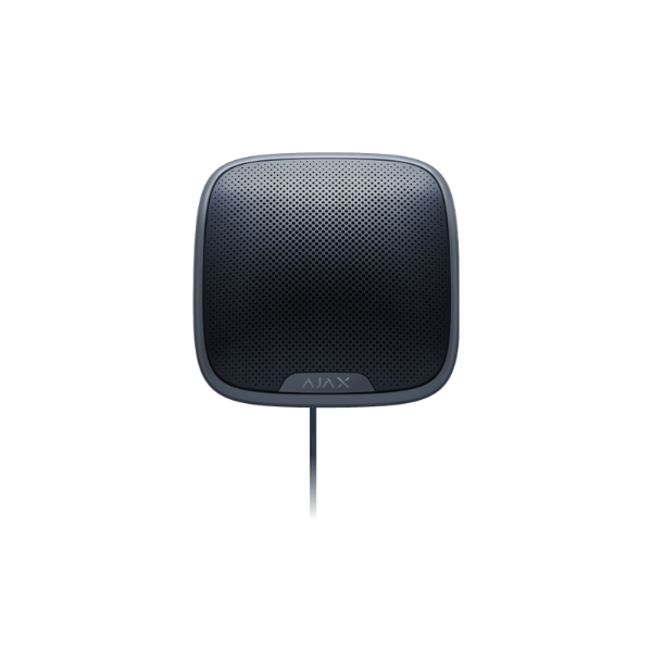 Superior Street Siren Fibra Black Wired Street Siren AJAX