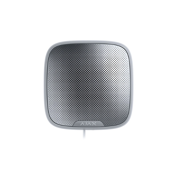 Superior Street Siren Fibra White Wired Street Siren AJAX