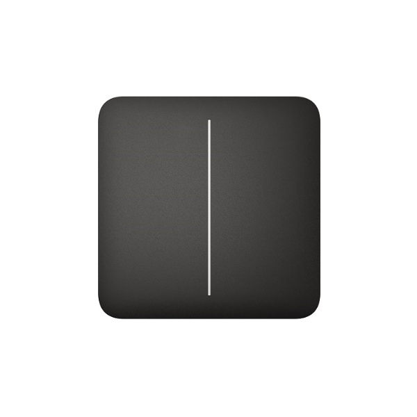 Solo Button (2-Gang) Black Button AJAX