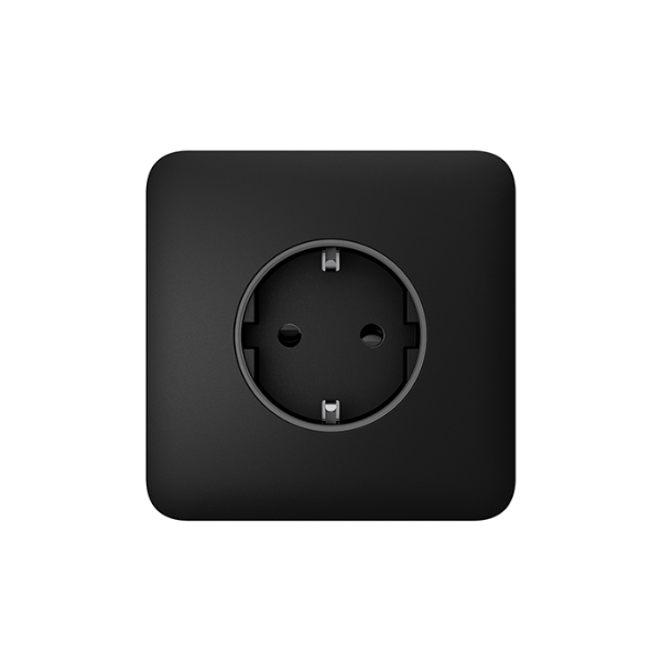 Center Cover (basic) [type F] Black AJAX
